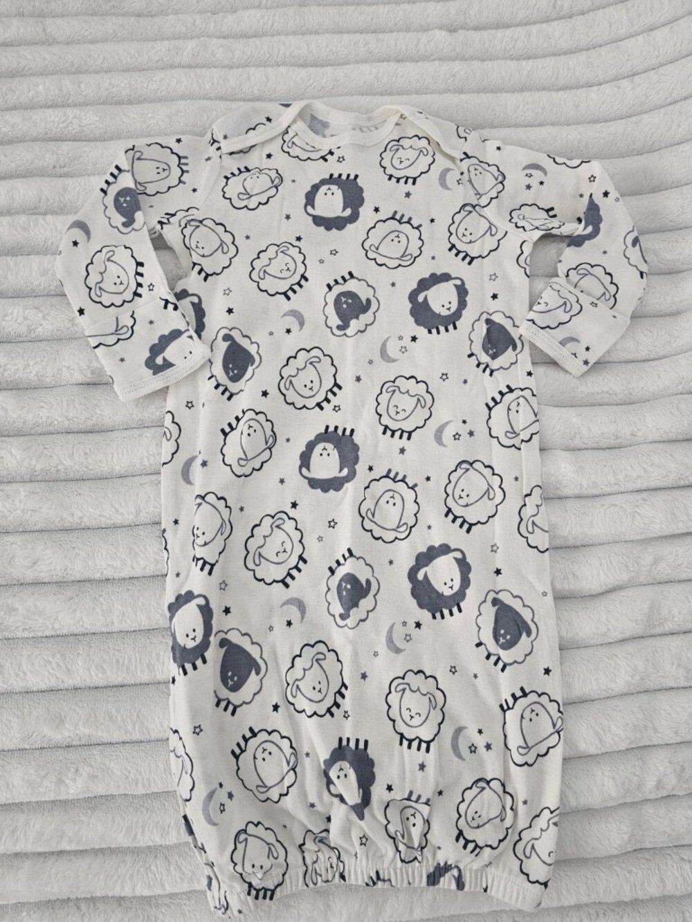 Garanimals Sheep Sleep Night Gown 3-6 Months- New Without Tags